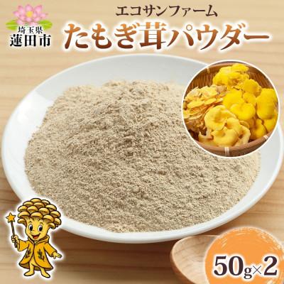 ふるさと納税 蓮田市 たもぎ茸パウダー 50g×2 計100g サッとひと振りで旨みをプラス!