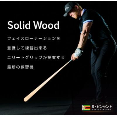 ふるさと納税 東大阪市 ゴルフ練習機 ソリッドウッド4 スイング軌道を意識できる!