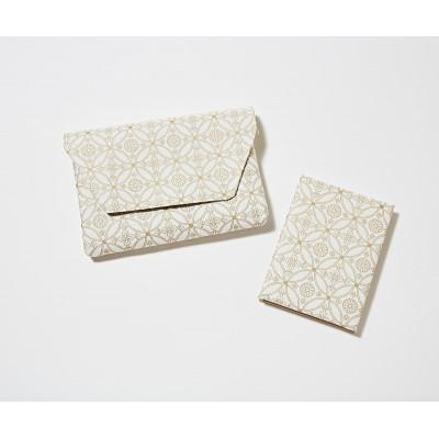 ふるさと納税 伊勢市 イセノモン御朱印帳とお参歩袋のセット 1898