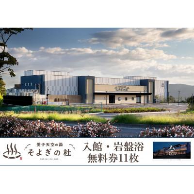 ふるさと納税 仙台市 愛子天空の湯 そよぎの杜 入館・岩盤浴無料券 11枚
