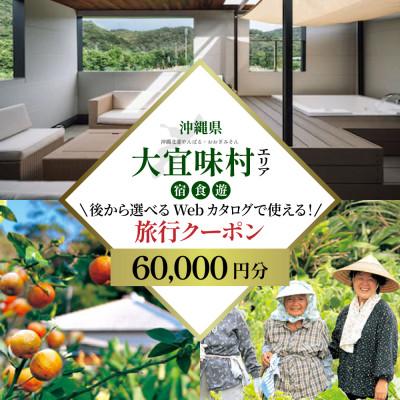 ふるさと納税 大宜味村 沖縄ツアーやんばる長寿のさと大宜味村 後から選べる旅行Webカタログ旅行クーポン(60,000円分)