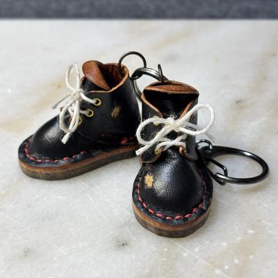 ふるさと納税 美作市 バイク乗りの本革ミニチュアブーツ