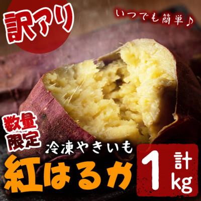 ふるさと納税 志布志市 [訳あり]熟成させた紅はるかの冷凍焼き芋(計1kg)