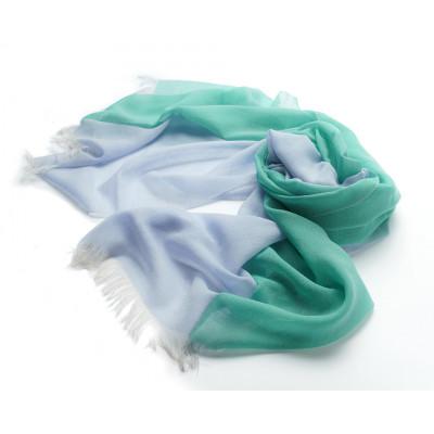 ふるさと納税 西桂町 [KASANE]日本製天然素材手洗い可 二重織ウールガーゼストール (小栗色)