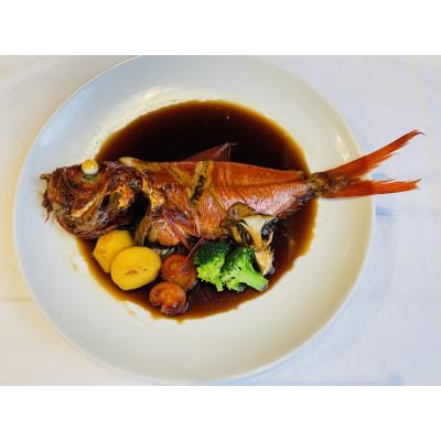 ふるさと納税 下田市 地魚煮付 沖金目鯛(1尾)