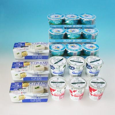 ふるさと納税 白石市 フロム蔵王 朝食ヨーグルトセット(極レアチーズケーキ入り) 4種類・計21個