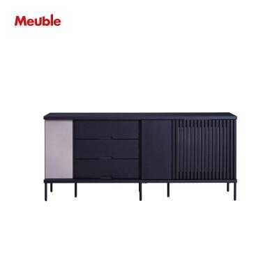 ふるさと納税 大川市 アゲロ 160cm サイドボード<オークブラック>[モーブル][大川家具]