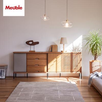 ふるさと納税 大川市 アゲロ 180cm サイドボード<オークヴィンテージナチュラル>[モーブル][大川家具]