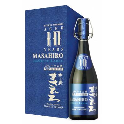 ふるさと納税 糸満市 琉球泡盛 10年 古酒 まさひろブルーラベル 40度 720ml
