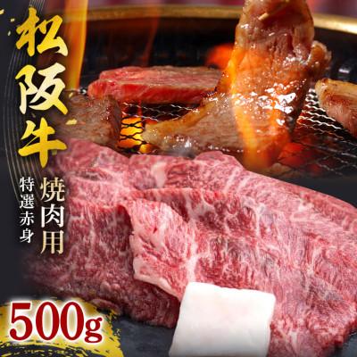 ふるさと納税 大台町 松阪牛焼肉(特選赤身) 500g