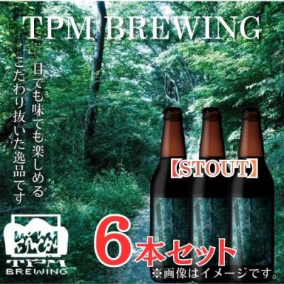 ふるさと納税 西桂町 黒ビール好きにおすすめ!富士山麓仕込みのクラフトビールTPM BREWING【STOUT】6本セット | 
