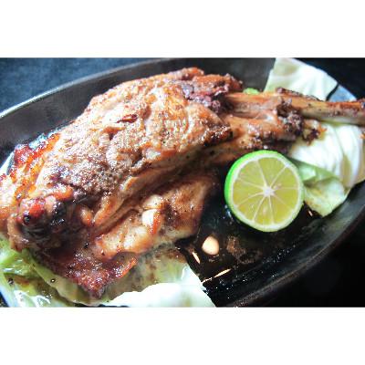 ふるさと納税 松茂町 藍住役場通り阿波尾鶏の骨付き鶏2本セット