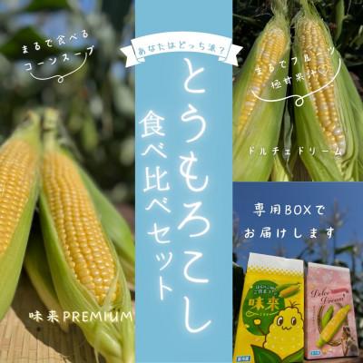 ふるさと納税 西尾市 あなたはどっち派!?プレミアム味来 vs ドルチェドリーム 6本(各3本ずつ)