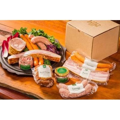 ふるさと納税 日光市 明治の館 特製 グルメセット 5種(ソーセージ3種、ベーコン、コンビーフ)