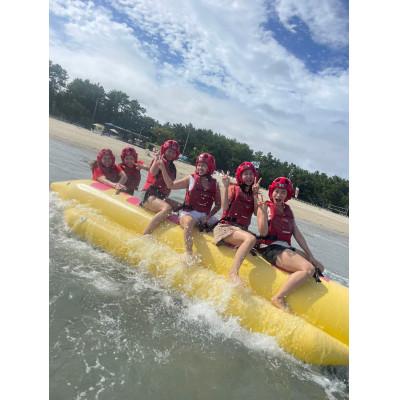 ふるさと納税 杵築市 [体験チケット]バナナボート 1名 約5分(チケット5枚)[163-001]