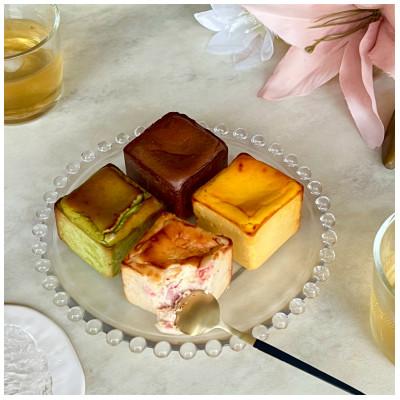 ふるさと納税 太田市 バスクチーズキューブ4種セット[5cm×5cmキューブ×計4個]