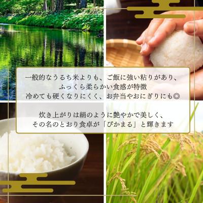 ふるさと納税 上郡町 【令和7年産米/栽培期間中農薬化学肥料不使用】ぴかまる精米27kg