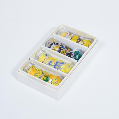 ふるさと納税 能美市 九谷焼のかけらを再生した箸置き HASHI STAND 4点セット(05 黄色系)