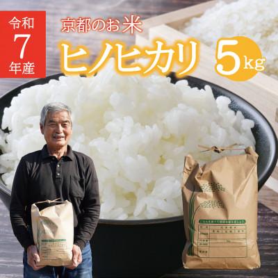 ふるさと納税 久御山町 米 ヒノヒカリ 5kg 京都府 久御山町産 令和7年産米 精米 ふるさと納税