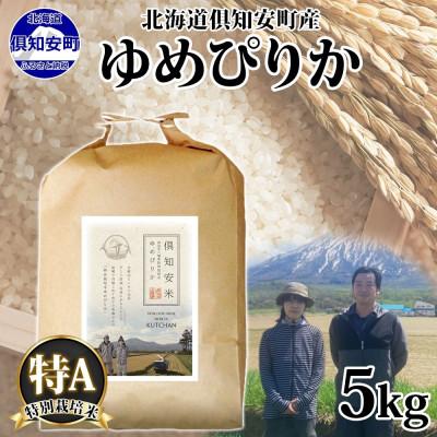 ふるさと納税 倶知安町 北海道 倶知安町産 ゆめぴりか 特別栽培米 精米 5kg 数量限定 [2026年2月出荷]