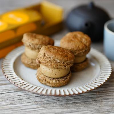 ふるさと納税 大村市 茶バターサンド ほうじ茶 3個セット(大村市)