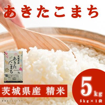 ふるさと納税 阿見町 [令和7年産]あきたこまち 精米 5kg(5kg×1袋) 茨城県産のお米