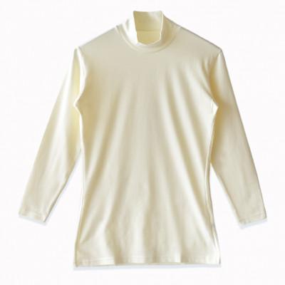 ふるさと納税 松山市 メンズ 長袖 ハイネック秋冬肌着 2枚 21FW-0007 白 XL YOSHIDA SHIRTS