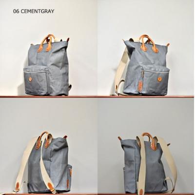 ふるさと納税 東大阪市 BOSTONTOTE　ボストントート　KHG-BT01T　【セメントグレイ】の画像