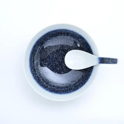 ふるさと納税 佐賀県 究極のラーメン鉢レンゲセット スノーブルー