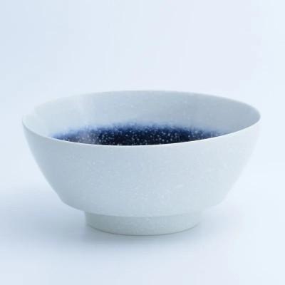 ふるさと納税 佐賀県 究極のラーメン鉢レンゲセット スノーブルー