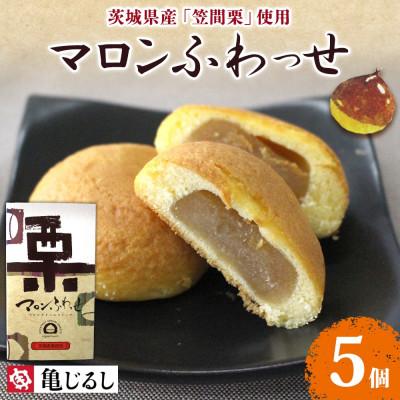 ふるさと納税 水戸市 マロンふわっせ 1箱(5個入)[笠間栗の濃厚スイーツ]茨城県 水戸市
