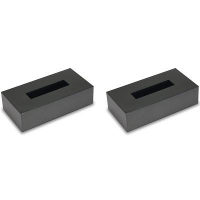ふるさと納税 かつらぎ町 ティッシュBOX メタリカ GM 2個組 メタリックタイプのシンプルなティッシュケース