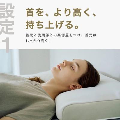 ふるさと納税 我孫子市 首を支える形状が好みの人向け枕 THE PILLOW Preset 04 Neck Support_1