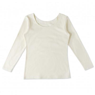 ふるさと納税 松山市 レディース 長袖 丸首あったかインナー 2枚組 WCPM-03W オフホワイト Lサイズ