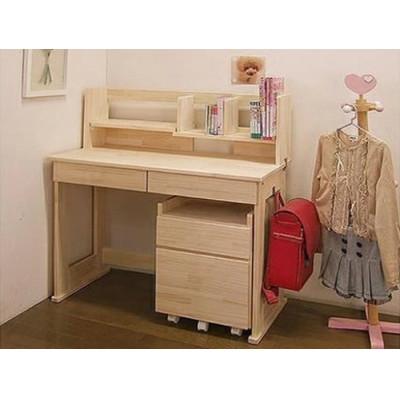 ふるさと納税 筑後市 ハンドメイド天然木パイン材デスク(学習机)「リード」3点セット