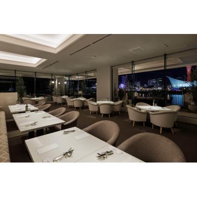 ふるさと納税 神戸市 「レストランカフェテラス アミ神戸」ペアディナー券「[デザートワゴン付]ラグジュアリーコース」