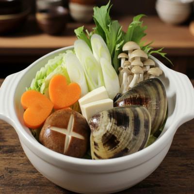 ふるさと納税 桑名市 桑名産天然はまぐり5年もの お鍋セット 3〜4人前