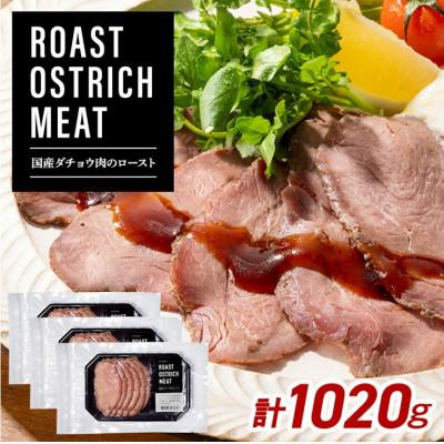 ふるさと納税 石岡市 [吉野家] 国産ダチョウ肉のロースト 冷凍 85g×12