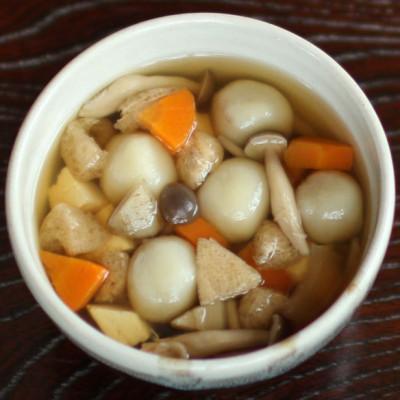 ふるさと納税 久慈市 まめぶ汁手づくりセット(専用タレ&amp;まめぶ60個)[久慈市の郷土食]