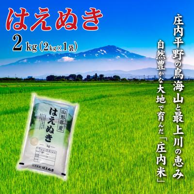 ふるさと納税 酒田市 [令和7年産]山形県産はえぬき 2kg 精米