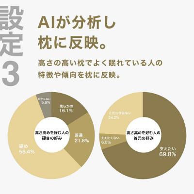 ふるさと納税 我孫子市 高い枕を好む人向け枕 THE PILLOW Preset 15 Takame_3