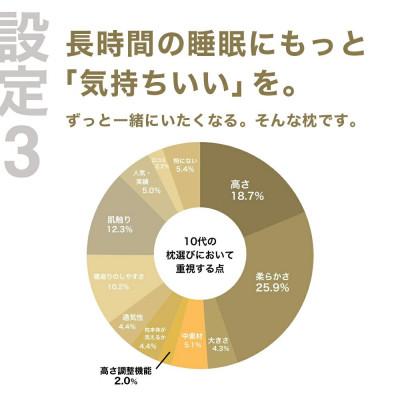ふるさと納税 我孫子市 10代向けの枕 THE PILLOW Preset 16 10s_3