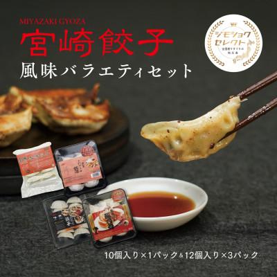ふるさと納税 宮崎市 宮崎餃子 Aセット(風味バラエティセット)