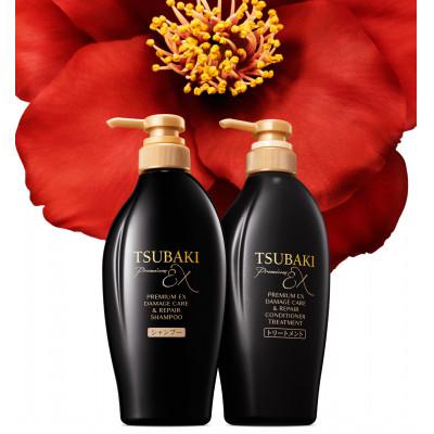 ふるさと納税 久喜市 TSUBAKI プレミアムEX ダメージケアリペア シャンプー/コンディショナー 2品セット
