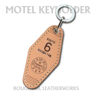 ふるさと納税 ひたちなか市 ラフテール[栃木レザー製牛革使用 モーテルキーホルダー]ナチュラル×シルバー