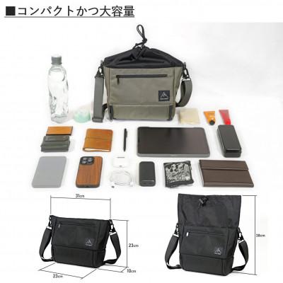ふるさと納税 東大阪市 【RATEL WORKS】AURORA SHOULDER BAG (ブラック) |  | 02