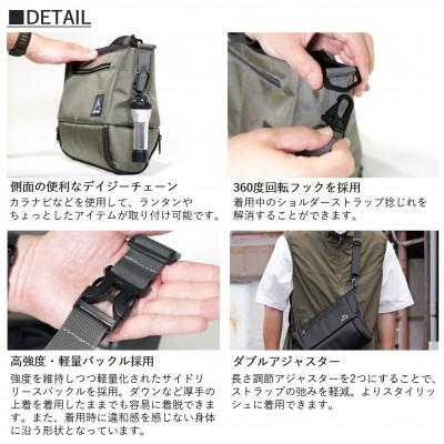 ふるさと納税 東大阪市 【RATEL WORKS】AURORA SHOULDER BAG (ブラック) |  | 03