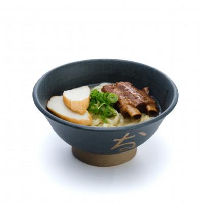 ふるさと納税 北大東村 元祖大東そばの復刻版!沖縄そば(本ソーキ) 4食セット