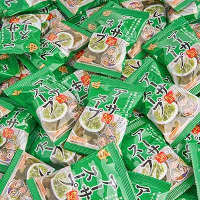 ふるさと納税 北中城村 干潟の恵み!北中城の海の幸 琉球アーサスープ!毎日美味しく1年分[365個]