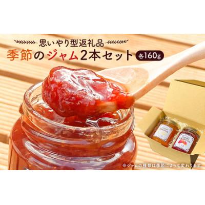 ふるさと納税 南房総市 [思いやり型返礼品]季節のジャム2本セット(160ml×2本) mi